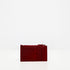 Portacarte con cerniera DOTTI<br>Alligatore Rosso